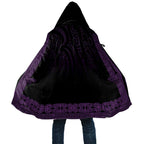 New Zealand Maori Kowhaiwhai Cloak Waiporoporo Maui and Mangopare - Aussie Hoodie