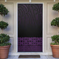 New Zealand Maori Kowhaiwhai Door Cover Waiporoporo Maui and Mangopare - Aussie Hoodie