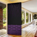 New Zealand Maori Kowhaiwhai Door Cover Waiporoporo Maui and Mangopare - Aussie Hoodie