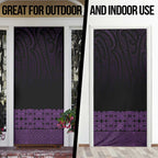 New Zealand Maori Kowhaiwhai Door Cover Waiporoporo Maui and Mangopare - Aussie Hoodie