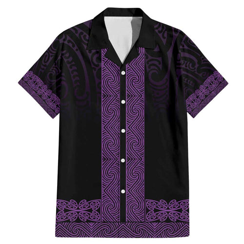 New Zealand Maori Kowhaiwhai Family Matching Mermaid Dress and Hawaiian Shirt Waiporoporo Maui and Mangopare