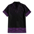 New Zealand Maori Kowhaiwhai Family Matching Mermaid Dress and Hawaiian Shirt Waiporoporo Maui and Mangopare