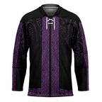 New Zealand Maori Kowhaiwhai Hockey Jersey Waiporoporo Maui and Mangopare - Aussie Hoodie