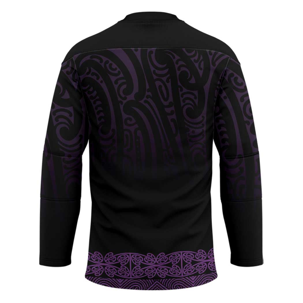 New Zealand Maori Kowhaiwhai Hockey Jersey Waiporoporo Maui and Mangopare - Aussie Hoodie