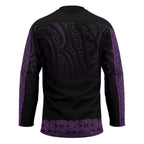 New Zealand Maori Kowhaiwhai Hockey Jersey Waiporoporo Maui and Mangopare - Aussie Hoodie