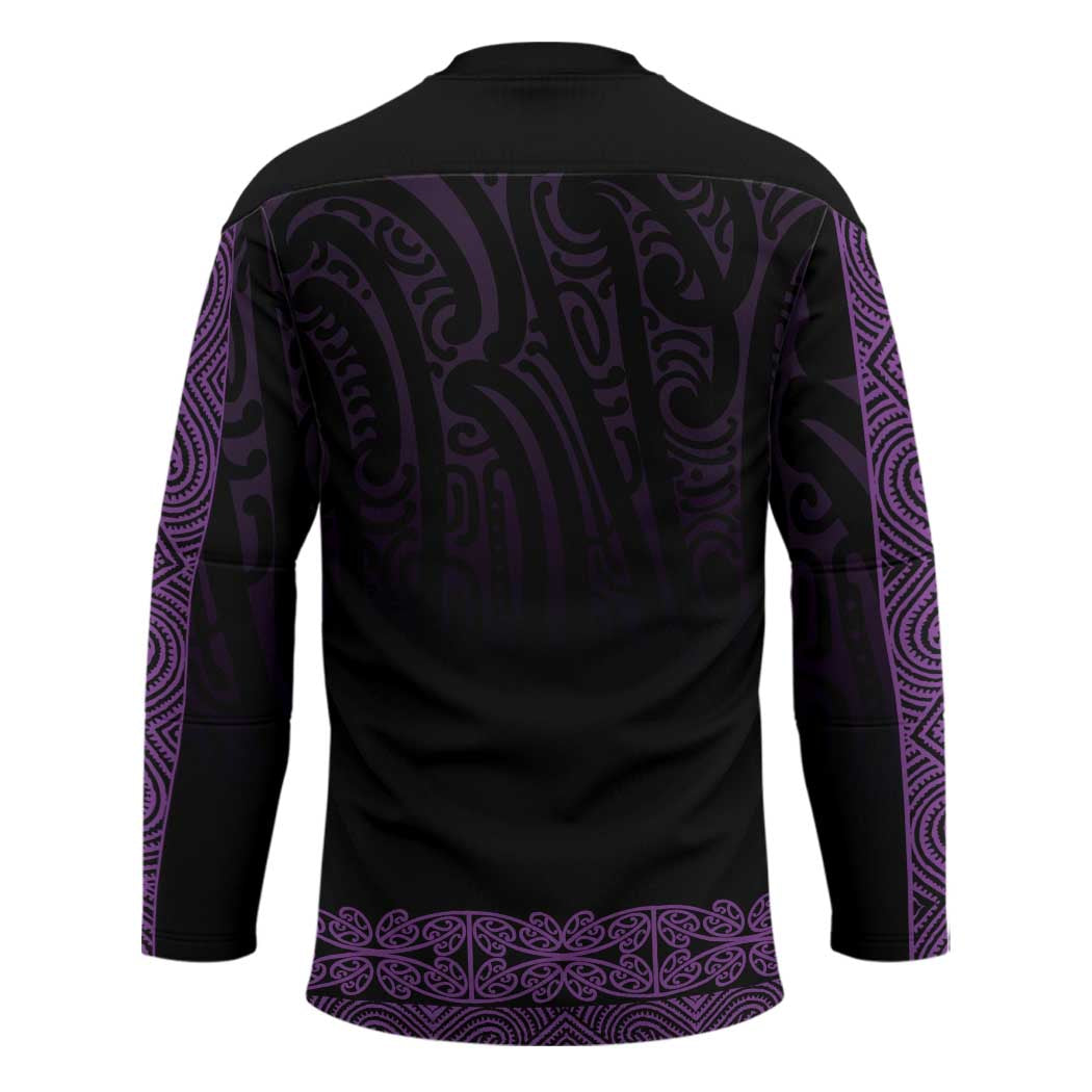 New Zealand Maori Kowhaiwhai Hockey Jersey Waiporoporo Maui and Mangopare - Aussie Hoodie