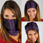 New Zealand Maori Kowhaiwhai Neck Gaiter Waiporoporo Maui and Mangopare - Aussie Hoodie