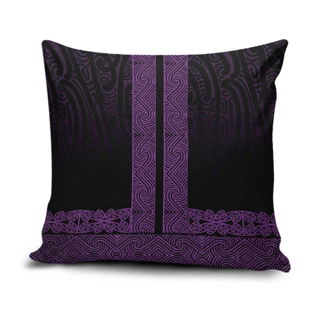 New Zealand Maori Kowhaiwhai Pillow Cover Waiporoporo Maui and Mangopare - Aussie Hoodie