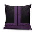 New Zealand Maori Kowhaiwhai Pillow Cover Waiporoporo Maui and Mangopare - Aussie Hoodie