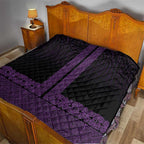New Zealand Maori Kowhaiwhai Quilt Waiporoporo Maui and Mangopare