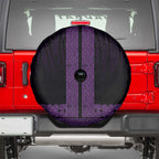 New Zealand Maori Kowhaiwhai Spare Tire Cover Waiporoporo Maui and Mangopare