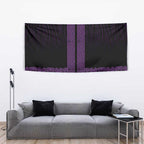 New Zealand Maori Kowhaiwhai Tapestry Waiporoporo Maui and Mangopare