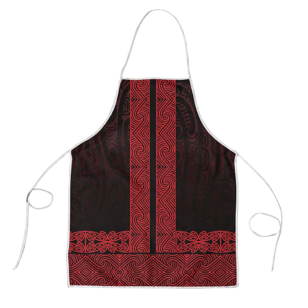New Zealand Maori Kowhaiwhai Apron Whero Maui and Mangopare - Aussie Hoodie