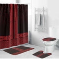 New Zealand Maori Kowhaiwhai Bathroom Set Whero Maui and Mangopare - Aussie Hoodie