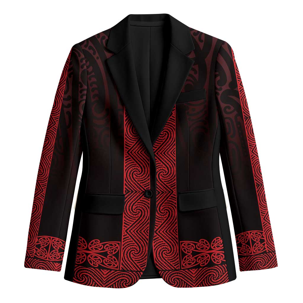 New Zealand Maori Kowhaiwhai Blazer Whero Maui and Mangopare - Aussie Hoodie