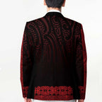 New Zealand Maori Kowhaiwhai Blazer Whero Maui and Mangopare - Aussie Hoodie