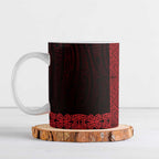 New Zealand Maori Kowhaiwhai Ceramic Mug Whero Maui and Mangopare - Aussie Hoodie