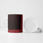 New Zealand Maori Kowhaiwhai Ceramic Mug Whero Maui and Mangopare - Aussie Hoodie