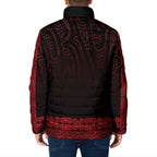 New Zealand Maori Kowhaiwhai Padded Jacket Whero Maui and Mangopare - Aussie Hoodie