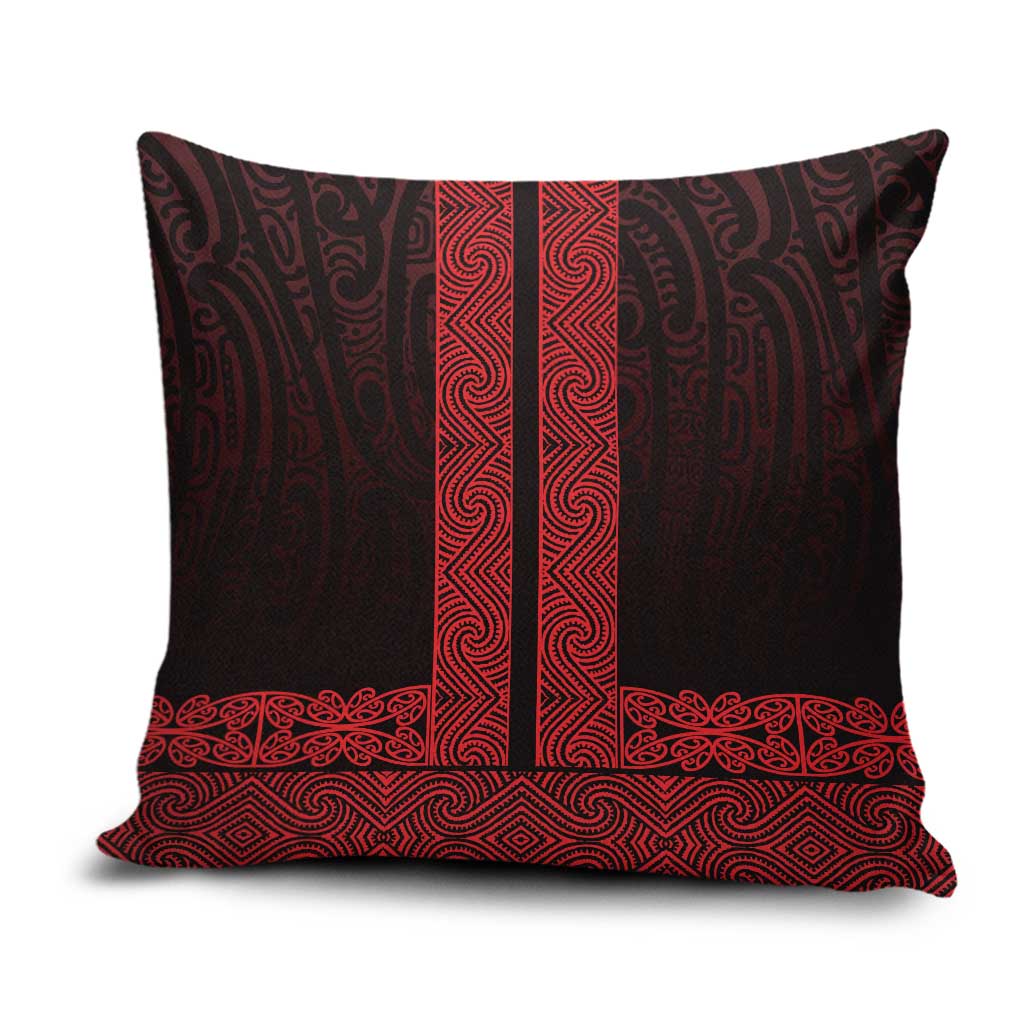 New Zealand Maori Kowhaiwhai Pillow Cover Whero Maui and Mangopare - Aussie Hoodie