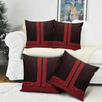 New Zealand Maori Kowhaiwhai Pillow Cover Whero Maui and Mangopare - Aussie Hoodie
