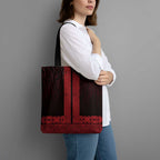 New Zealand Maori Kowhaiwhai Tote Bag Whero Maui and Mangopare - Aussie Hoodie