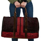 New Zealand Maori Kowhaiwhai Travel Bag Whero Maui and Mangopare - Aussie Hoodie