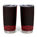 New Zealand Maori Kowhaiwhai Tumbler Cup Whero Maui and Mangopare