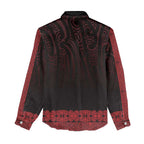 New Zealand Maori Kowhaiwhai Women Casual Shirt Whero Maui and Mangopare