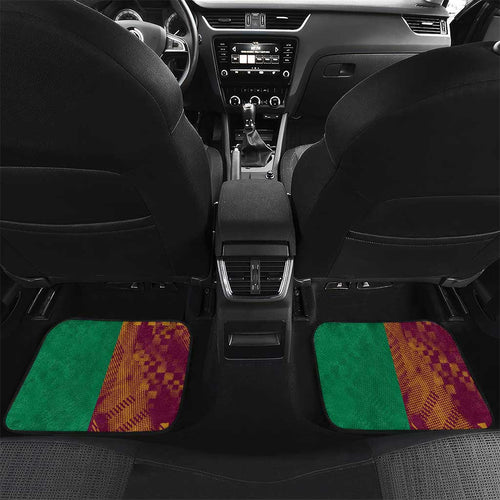 Custom NRL Rabbitohs and Broncos Car Mats Sporty Style