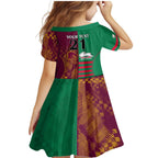 Custom NRL Rabbitohs and Broncos Family Matching Mermaid Dress and Hawaiian Shirt Sporty Style