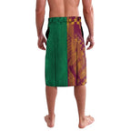Custom NRL Rabbitohs and Broncos Lavalava Sporty Style