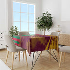 Custom NRL Rabbitohs and Broncos Tablecloth Sporty Style