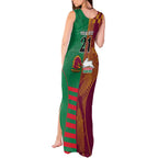 Custom NRL Rabbitohs and Broncos Tank Maxi Dress Sporty Style