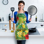 Australia Budgerigars Parakeets Personalised Apron Cute Budgies Santa Tropical Flowers