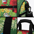 Australia Budgerigars Parakeets Personalised Duffle Bag Cute Budgies Santa Tropical Flowers