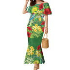 Australia Budgerigars Parakeets Personalised Mermaid Dress Cute Budgies Santa Tropical Flowers