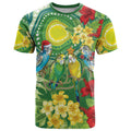 Australia Budgerigars Parakeets Personalised T Shirt Cute Budgies Santa Tropical Flowers