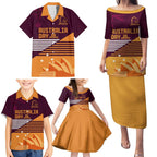 NRL Broncos Australia Day Custom Family Matching Puletasi and Hawaiian Shirt Sydney Opera House Style