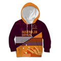 NRL Broncos Australia Day Custom Kid Hoodie Sydney Opera House Style