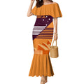 NRL Broncos Australia Day Custom Mermaid Dress Sydney Opera House Style