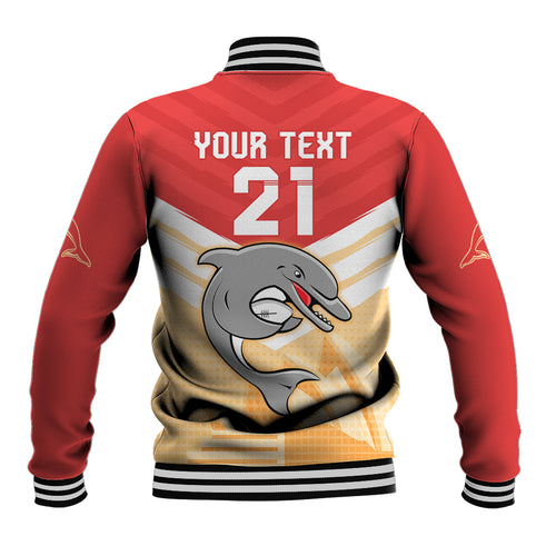 NRL Dolphins Australia Day Custom Baseball Jacket Sydney Opera House Style