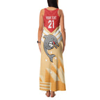 NRL Dolphins Australia Day Custom Family Matching Tank Maxi Dress and Hawaiian Shirt Sydney Opera House Style