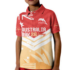 NRL Dolphins Australia Day Custom Kid Polo Shirt Sydney Opera House Style
