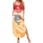 NRL Dolphins Australia Day Custom Summer Maxi Dress Sydney Opera House Style