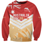 NRL Dolphins Australia Day Custom Sweatshirt Sydney Opera House Style