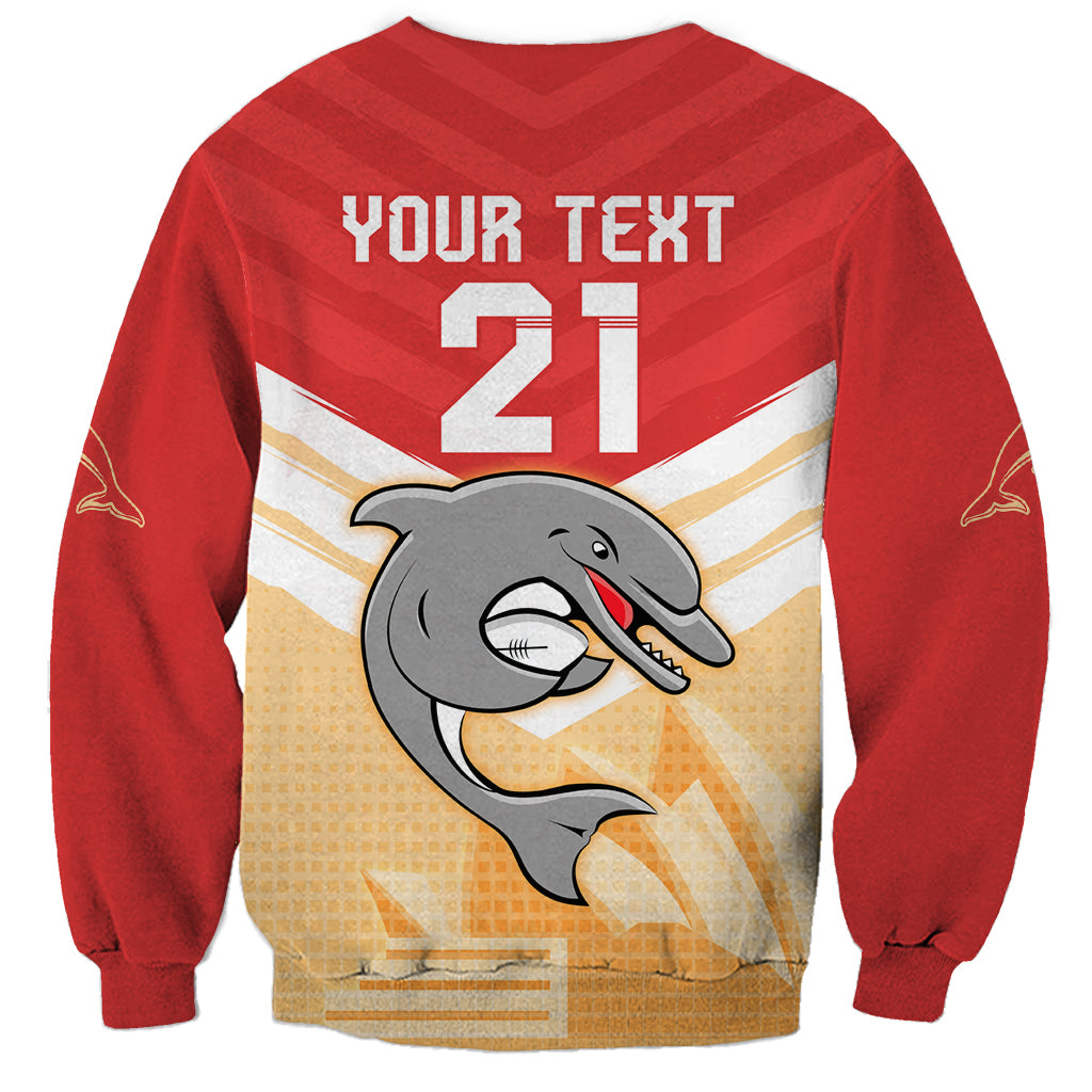 NRL Dolphins Australia Day Custom Sweatshirt Sydney Opera House Style