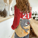 NRL Dolphins Australia Day Custom Women Casual Shirt Sydney Opera House Style