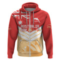 NRL Dolphins Australia Day Custom Zip Hoodie Sydney Opera House Style
