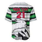 NRL Rabittohs Australia Day Custom Baseball Jersey Sydney Opera House Glory Glory